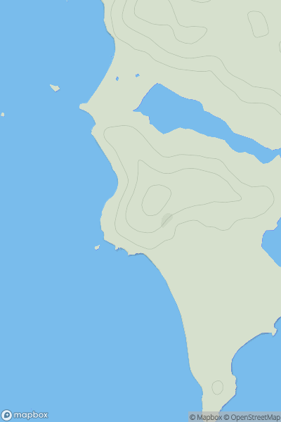 Thumbnail image for Abbey Hill [South West England] showing contour plot for surrounding peak